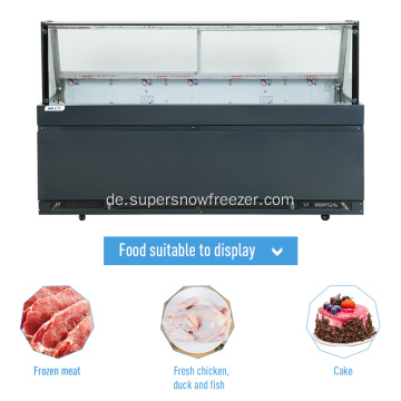 Deli Display Case Chiller Counter mit Speicherung von Gefrierschrank